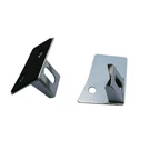 Rugged Ridge 11028.03 Stainless Windshield Light Brackets For 07-18 Wrangler Jk. Fixed Price $79.99.