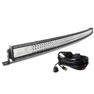 Auxtings 50 Inch 648W Curved Led Light Bar, 7D Lens Spot Flood Beam Triple Ro.... Fixed Price $134.25.