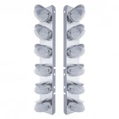 United Pacific 37702 Air Cleaner Light Box Panel Stainless Steel, 12 Cutouts, 19. Fixed Price $367.86.