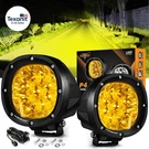 4IN 90W Amber Round Led Offroad Lights 2PCS 9000LM Fog Super Bright Drivin. Fixed Price $167.65.