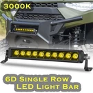 For Polaris Ranger Xp 1000/1000 Crew Slim 12INCH Led Light Bar Single Row Yellow. Fixed Price $38.59.