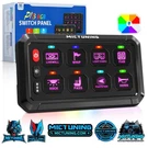 Mictuning Rgb 8/12 Gang Switch Panel Led Light Circuit Control Relay System Box. Fixed Price $96.71.