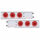United Pacific 63760 Led Spring Loaded Mud Flap Hanger Chrome Bezel Red. Fixed Price $484.40.
