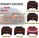 Livtee Truck Tailgate Light Bar 60" Led Strip With Red Running Brake White Re.... Fixed Price $29.00.
