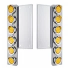 United Pacific 34577 Air Cleaner Light Bar Front, Stainless For Freightliner. Fixed Price $268.71.