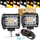 Auxbeam 4" Led Work Bar Driving Lights Cube Pods For Jeep Wrangle Jk Tj Yj. Fixed Price $59.99.