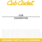 Cub Cadet 603E07339 48" Deck Idler Assembly ZTX4 ZTX5 ZTX6 Ultima Kh Fab. Fixed Price $68.21.