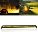 Amber Led Light Bar Single Row Super Bright 32 Inch -. Fixed Price $110.11.
