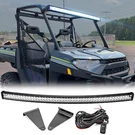 Wsays Roof 52" Curved Led Light Bar Mount Wire For Polaris Ranger Xp 1000/900. Fixed Price $129.99.