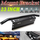 23'' Bull Bar Front Bumper License Plate Mount Bracket Holder Off-road Lights. Fixed Price $24.02.