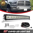 Hidden Bumper 32" Curved Led Light Bar For Dodge Ram 1500 2500/3500 2003-2019. Fixed Price $89.99.
