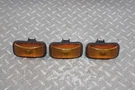 03-09 Hummer H2 Orange Front Upper Center Clearance Lights Lamps Set 3X Oem Wty. Fixed Price $67.99.