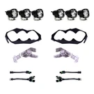 Baja Designs Triple S1 Led Headlight Kit Black/clear Can-am Maverick 1000R. Fixed Price $939.95.