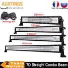 Straight 22 32 42 52 Inch 7D Led Light Bar Offroad 4X4 Combo Beam Work. Fixed Price $121.99.