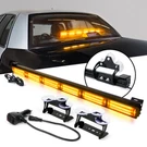 Xprite 27" Led Strobe Light Bar Amber Traffic Advisor Emergency Hazard Warning. Fixed Price $33.12.
