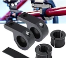 2PCS Horizontal 0.75/1/1.25" Atv Utv Off-road Light Bar Clamp Mount Bracket Kit. Fixed Price $9.80.