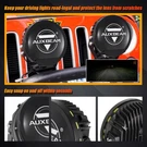 Auxbeam 2X 9''INCH Led Round Work Light Spot Driving Black Shield Cover. Fixed Price $28.99.