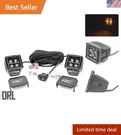 Rough Country 2" Square Led Cube Lights Amber Drl Off-road, Camping, Vehicle. Fixed Price $173.02.