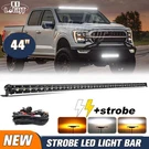 44"INCH Led Work Light Bar Amber White Strobe Offroad Driving Lamp Ford F250. Fixed Price $85.99.