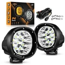 Auxbeam P4 Series Inch 90W Round Led Offroad Lights, Spot Pod Ligh.... Fixed Price $109.44.