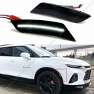 For 2019-UP Chevrolet Blazer White Led Side Marker Lights Lamp Kit Black Lens 2X. Fixed Price $21.59.