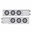United Pacific 63678 Deluxe Ss Spring Loaded Rear Light Bar With 3.75" Bolt Patt. Fixed Price $490.01.