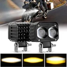 Nilight Fog 2.5INCH Led Offroad Auxiliary Pods White Amber Spot Beam. Fixed Price $27.99.
