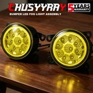 Pair Round Led Fog Lights Yellow Amber Subaru Forester 2014 2015 2016-2018. Fixed Price $29.99.