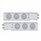 United Pacific 61646 Light Bar Rear, Spring Loaded, With 2.5" Bolt Pattern, Stop. Fixed Price $319.82.
