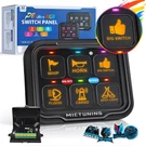 Mictuning 6-GANG Waterproof Switch Panel -led Lights On-off Relay System Control. Fixed Price $128.90.