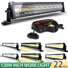 Flashing Strobe 22INCH Led Work Light Bar Spot Flood Offroad 4WD Truck Suv Atv. Fixed Price $69.99.