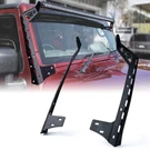 Steel 50" Roof Windshield Light Bar Mount Brackets For 07-18 Jeep Wrangler Jk. Fixed Price $58.66.