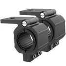 Audak Pair Aluminum Mounting Bracket Kit 1.25/1.5 Inch Tube Clamp, Black. Fixed Price $40.17.