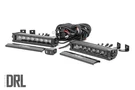 Rough Country 8" Black Series Single Row Led Light Bar White Drl 2 Pack. Fixed Price $149.95.