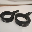 No Hardware Rough Country Adjustable Led Light Clamps For 2.5-3" Roll Bars 70172. Fixed Price $17.00.