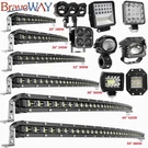 Curved Led Bar Spot Flood Off Road Roof Lights Driving Lamp Trucks Car 4WD. Fixed Price $49.79.