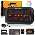Auxbeam Rgb 8 Gang Switch Panel Led Light Automatic Dimmable Circuit Control. Fixed Price $179.99.
