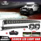50" Curved Led Light Bar Spot FLOOD+20''+2X 3'' Pods Kit For Jeep Wrangler Jl Jt. Fixed Price $193.59.