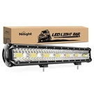 Nilight Led Bar 20INCH 420W Flood Triple Row Lights, White. Fixed Price $67.98.