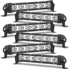 Hanaive 6 Pack 7 Inch Single Row Light Led Bar Pods Combo Beam Off Road White. Fixed Price $47.32.