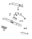 Genuine Mopar Light Support Bar 6CK66DX8AA. Fixed Price $207.00.