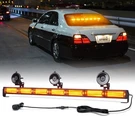 31" Led Emergency Strobe Light Bar Amber White Interior Windshield Advisor Lamp. Fixed Price $53.19.