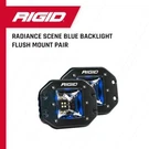 Rigid Industries Radiance Scene With Blue Backlight Flush Mount 68211 Led. Fixed Price $195.00.