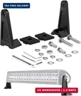 Side Mounting Brackets, Muto-beam Universal For Led Pods Light Bar. Fixed Price $16.99.