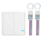 2-GANG On/off Wireless Switch Receiver Remote Control For Led Light Ceiling Fan. Fixed Price $38.02.