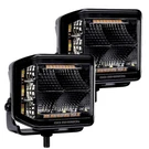 Go Rhino Xplor Blackout Series Sideline Led Light Pod Pair W/ Amber Accent. Fixed Price $479.99.