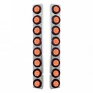 United Pacific 37335 Air Cleaner Light Box Panel Stainless Steel, 16 Cutouts, Re. Fixed Price $326.04.