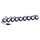 Recon Front Lower Air Dam Light Kit W/ Smoked Lens Black Bezel Led In White. Fixed Price $249.95.