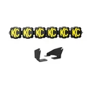 Kc Hilites 91343 For 2022+ Polaris Rzr Xp 39IN. PRO6 Gravity Led 6-LIGHT 120. Fixed Price $1549.90.