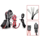 Wiring Harness Kit Powr Switch Relay For Led Work Light Bar Off-road 72W 300W. Fixed Price $19.98.